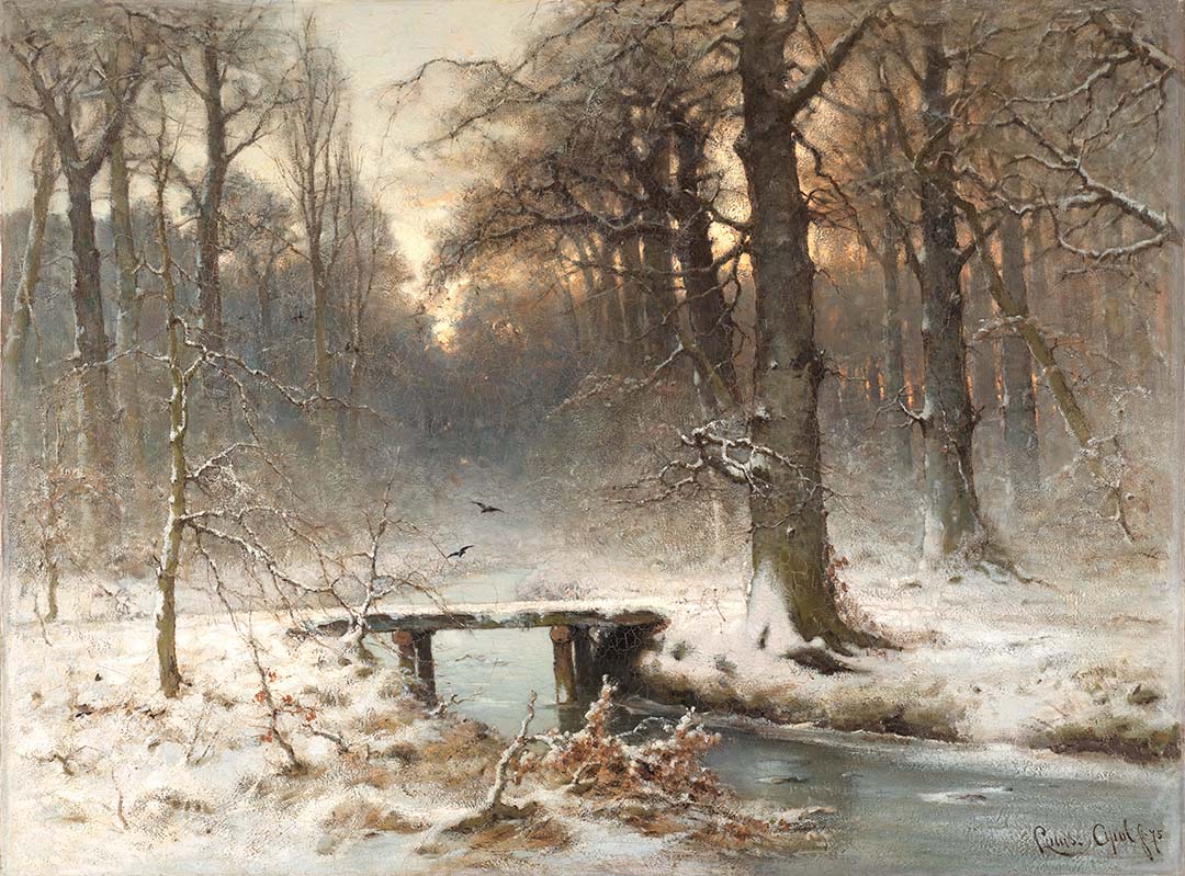 A January Evening | Paper