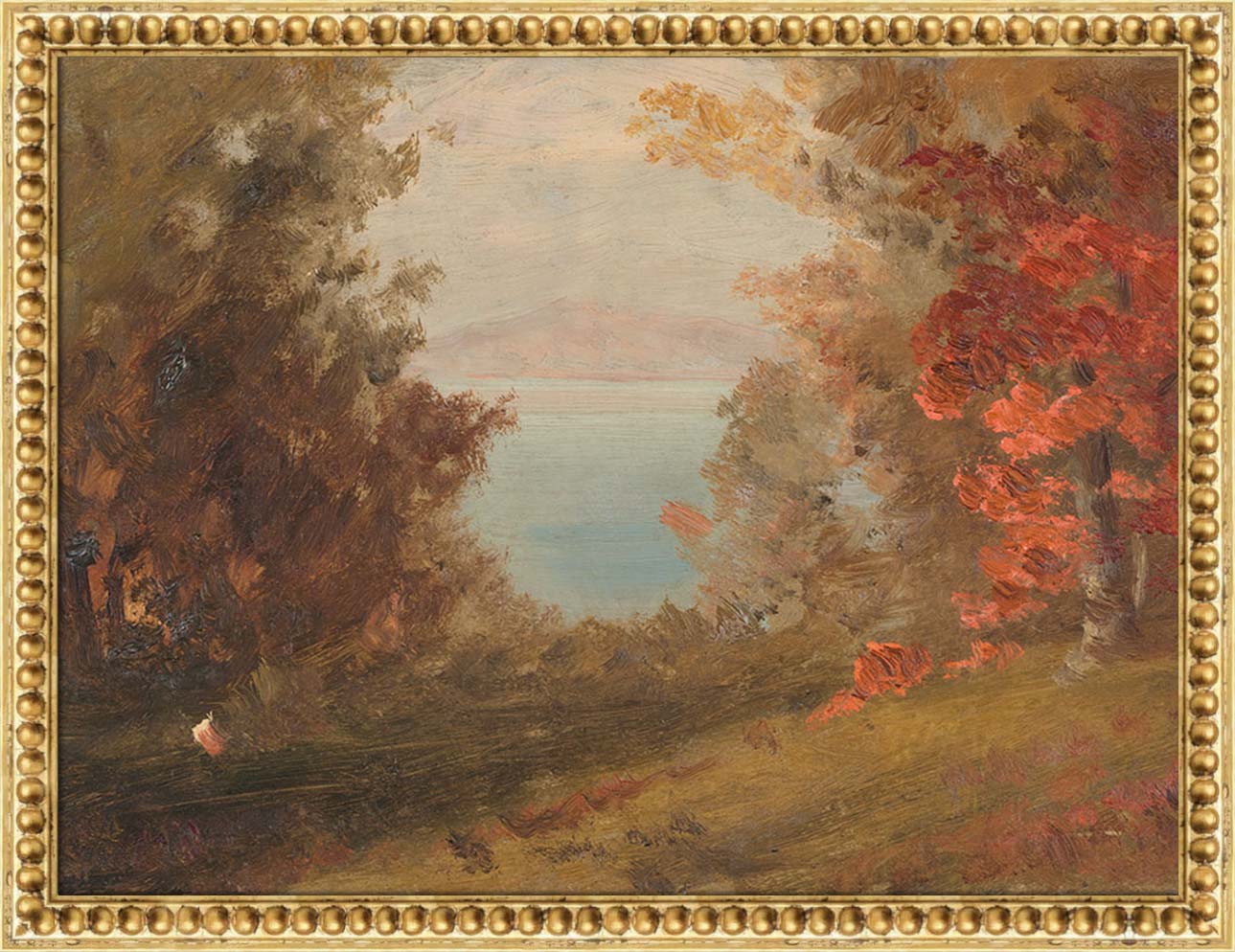 Lake View in Autumn | Paper