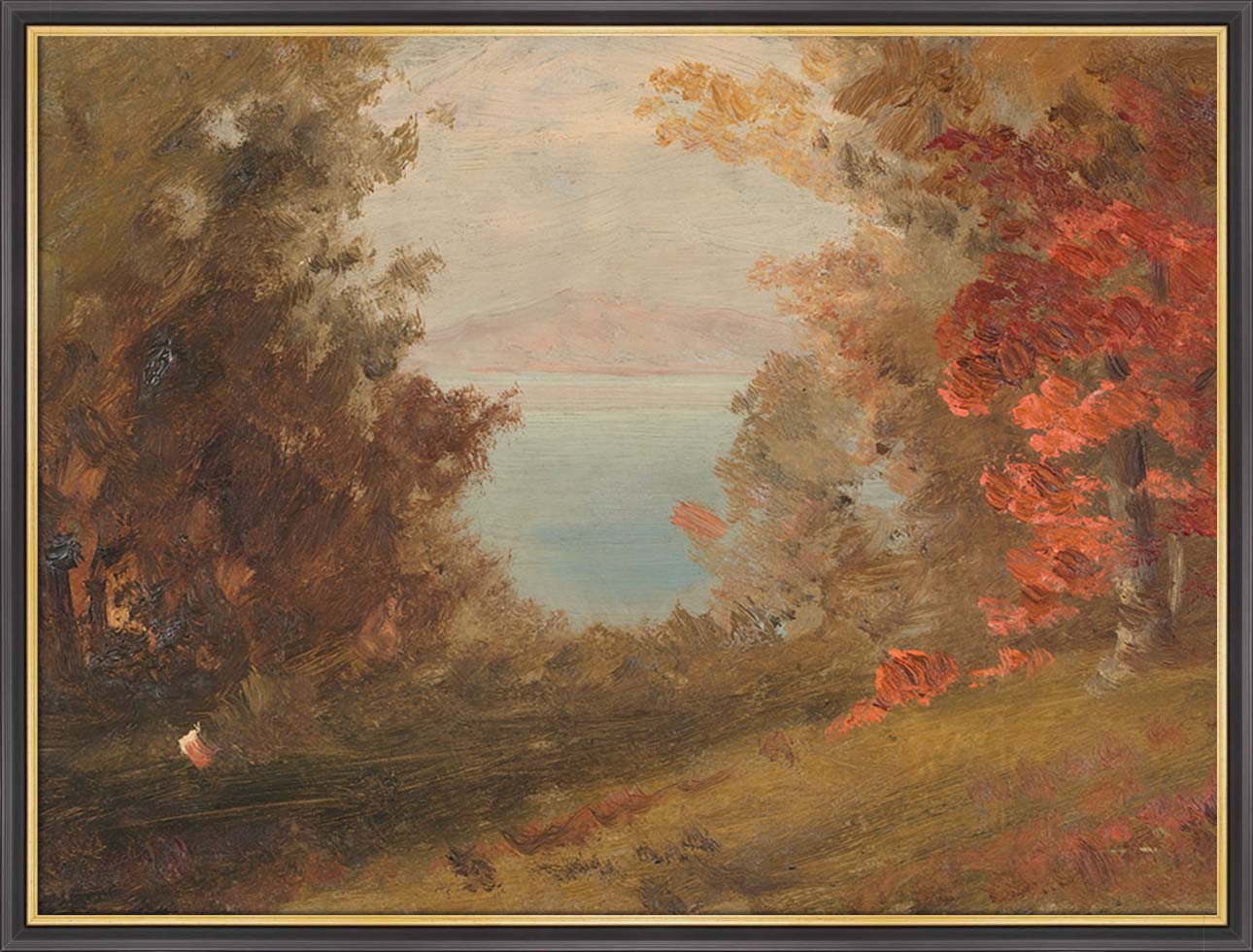 Lake View in Autumn | Paper