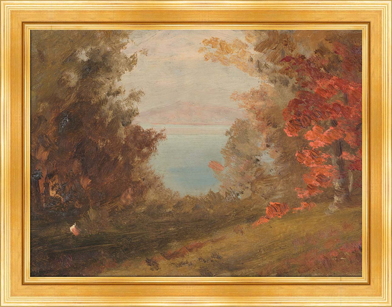 Lake View in Autumn | Paper