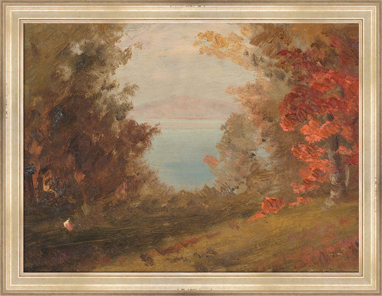 Lake View in Autumn | Paper