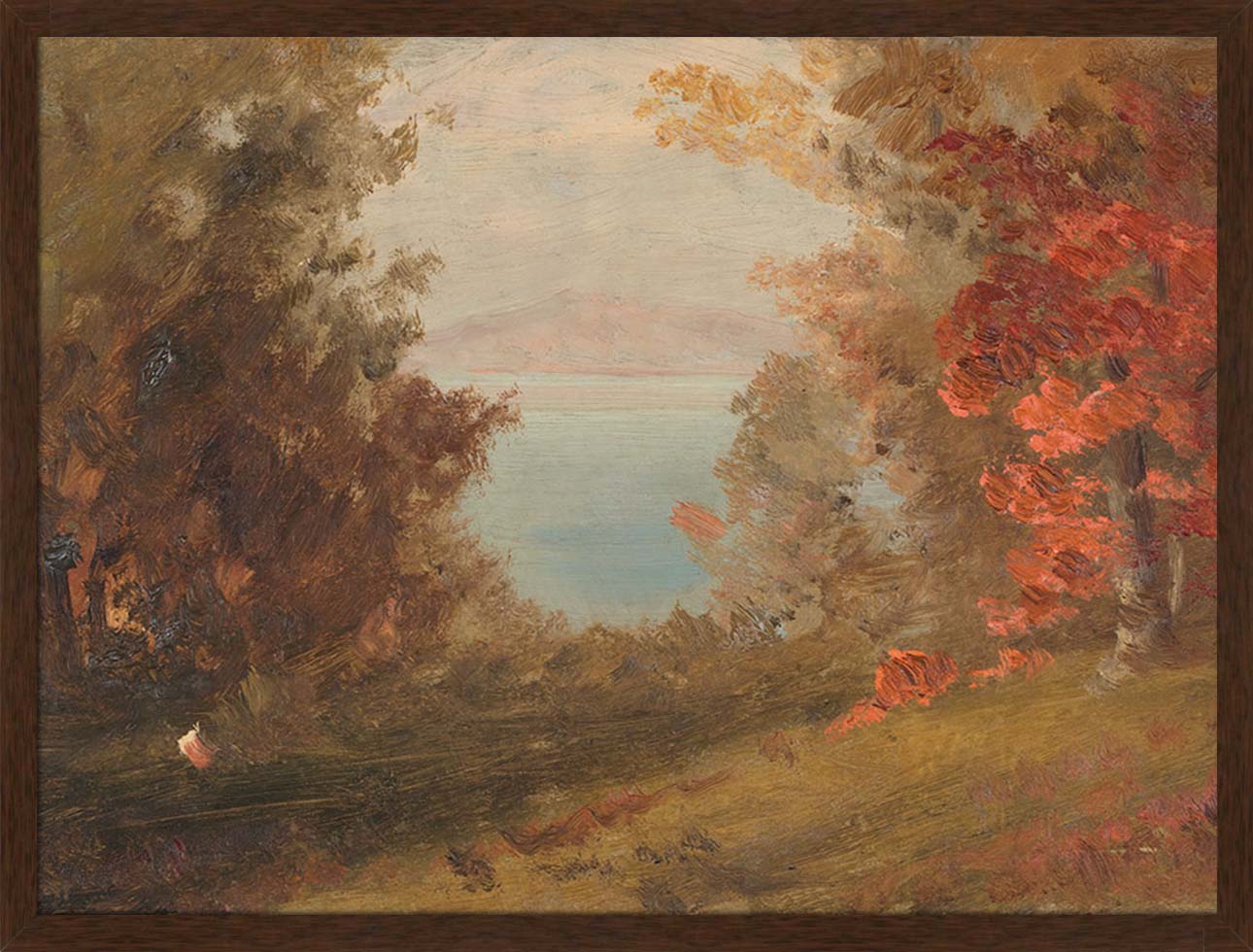 Lake View in Autumn | Paper