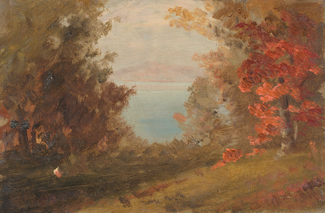 Lake View in Autumn | Paper