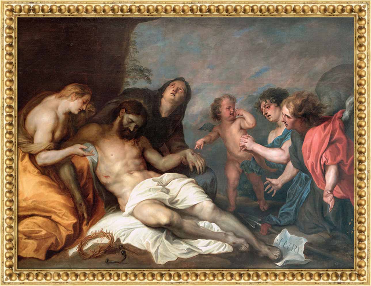 Lamentation over the Dead Christ | Paper