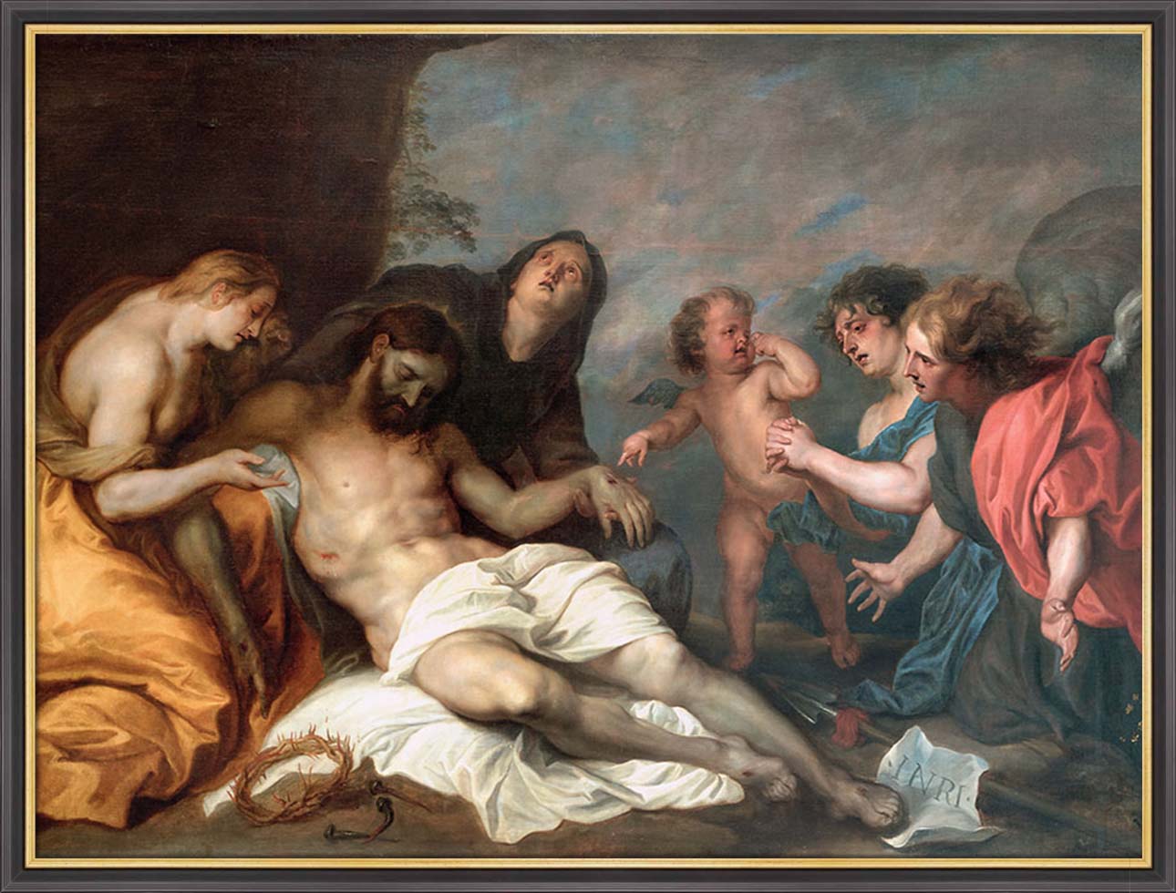 Lamentation over the Dead Christ | Paper