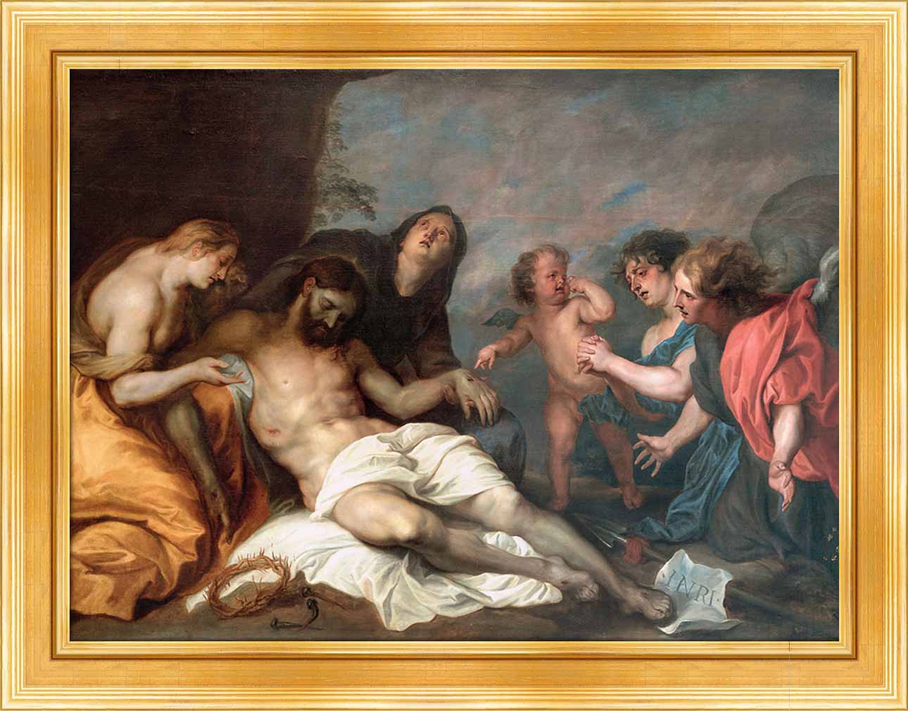 Lamentation over the Dead Christ | Paper