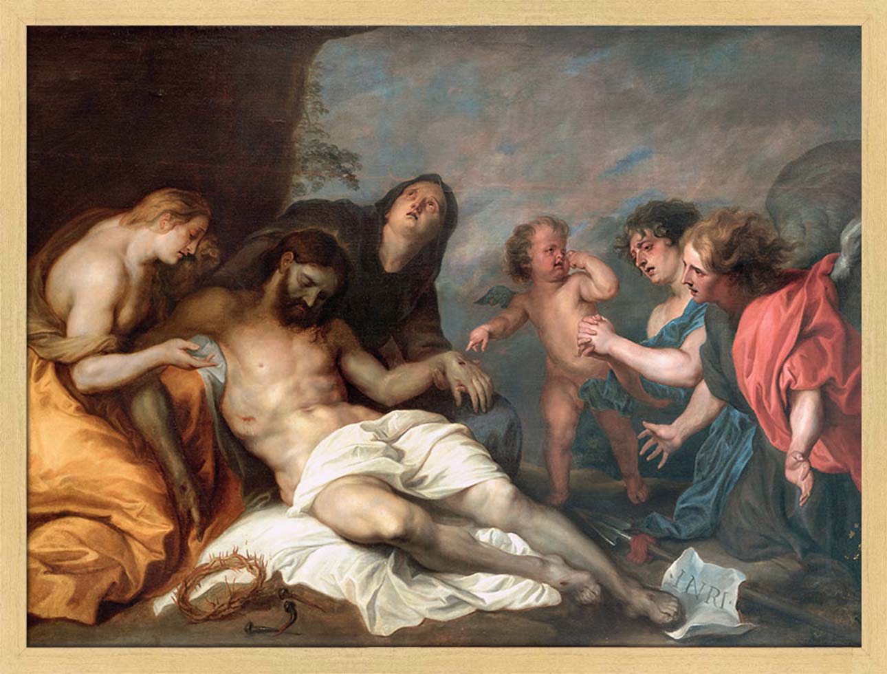 Lamentation over the Dead Christ | Paper