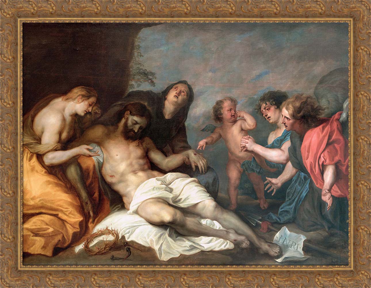 Lamentation over the Dead Christ | Paper