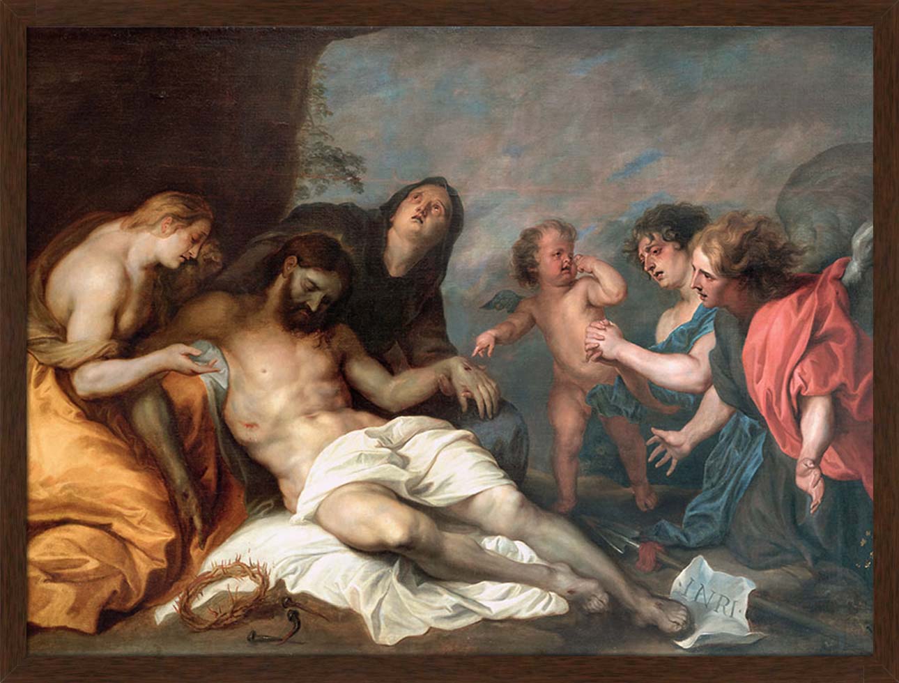 Lamentation over the Dead Christ | Paper