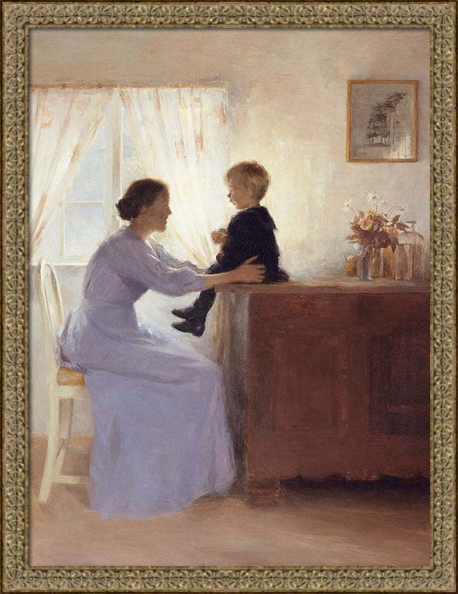 A Mother and Child | Paper