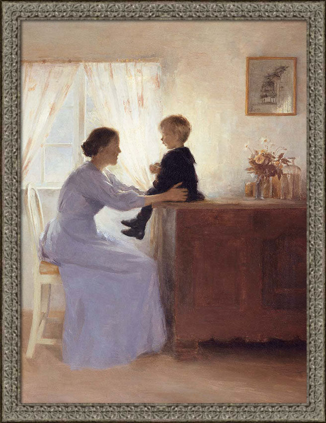 A Mother and Child | Paper