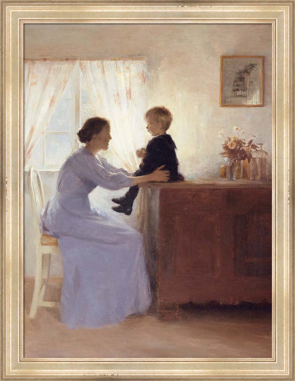 A Mother and Child | Paper