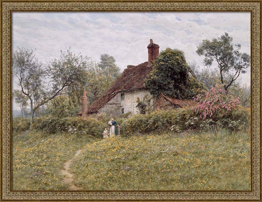 Old Cottage at Pinner | Paper