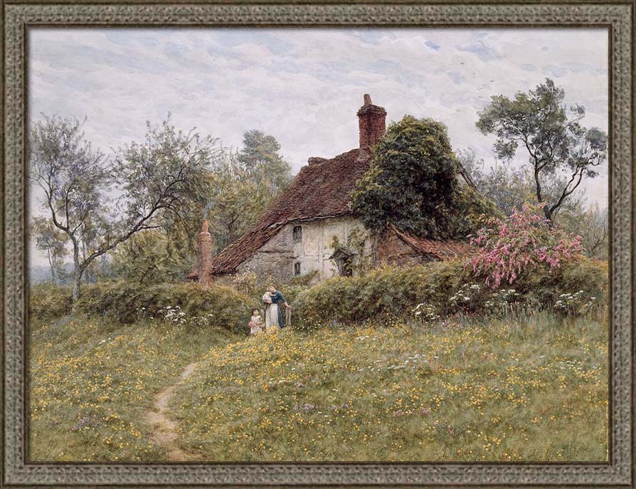 Old Cottage at Pinner | Paper
