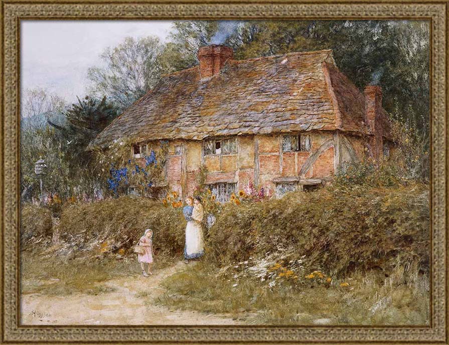 Old Surrey Cottage | Paper