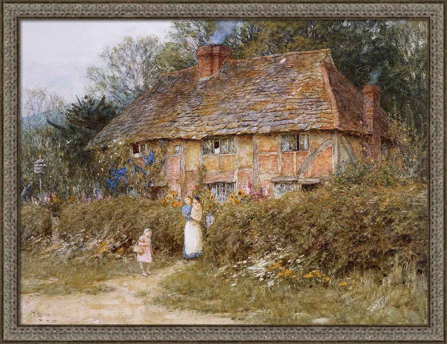 Old Surrey Cottage | Paper