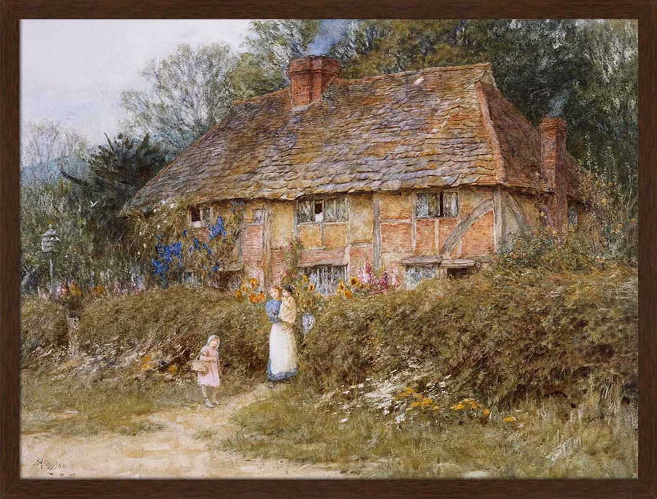 Old Surrey Cottage | Paper