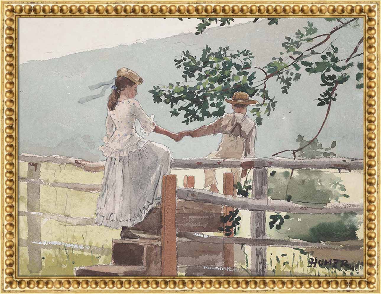 On the Stile | Paper