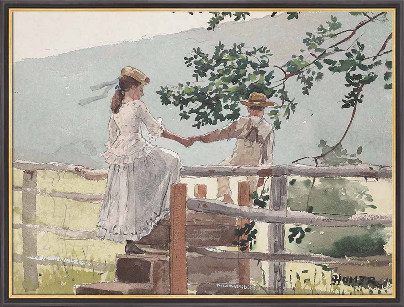 On the Stile | Paper