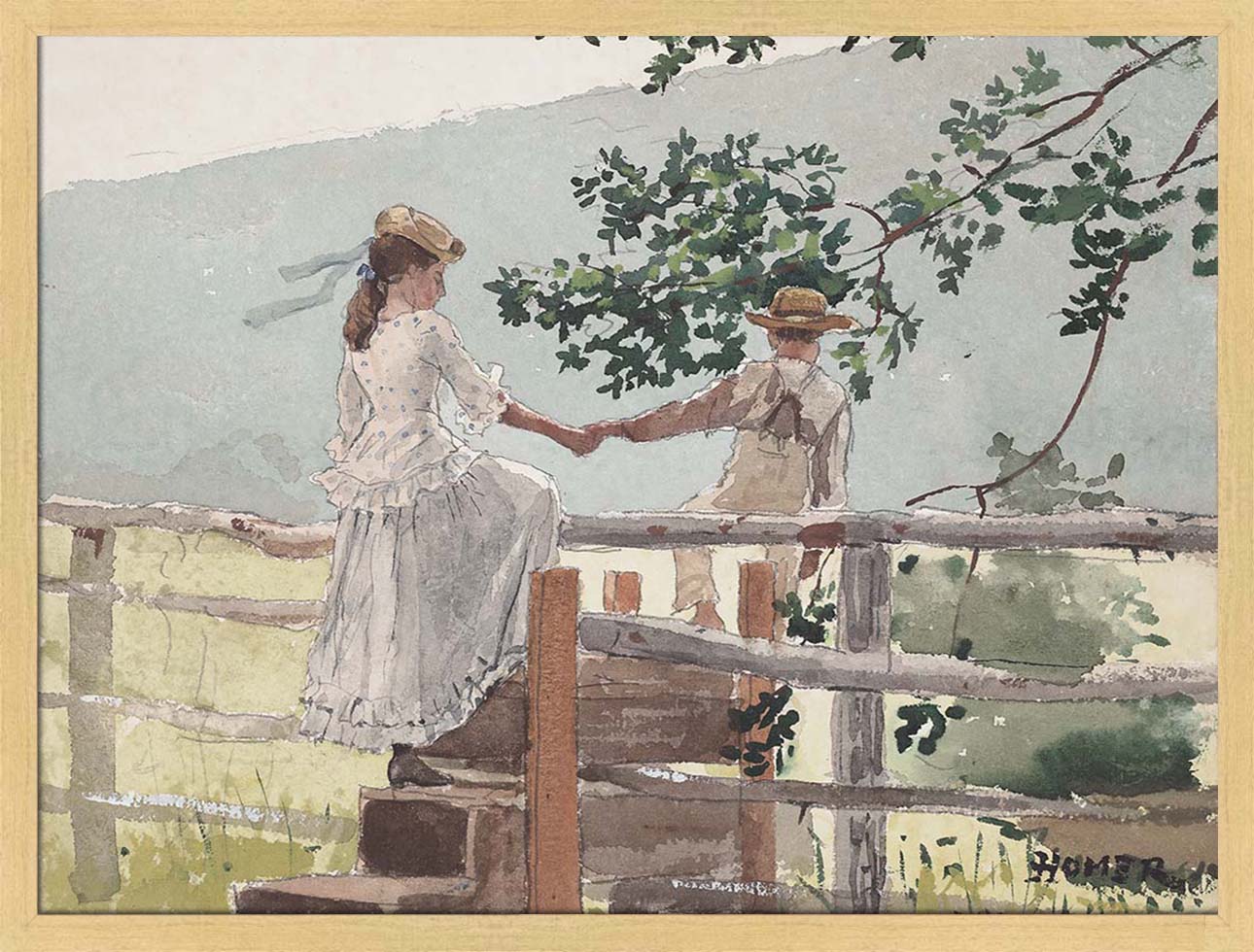 On the Stile | Paper