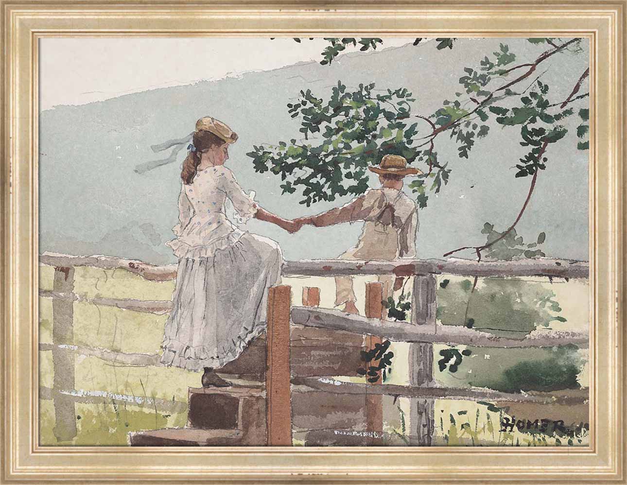 On the Stile | Paper