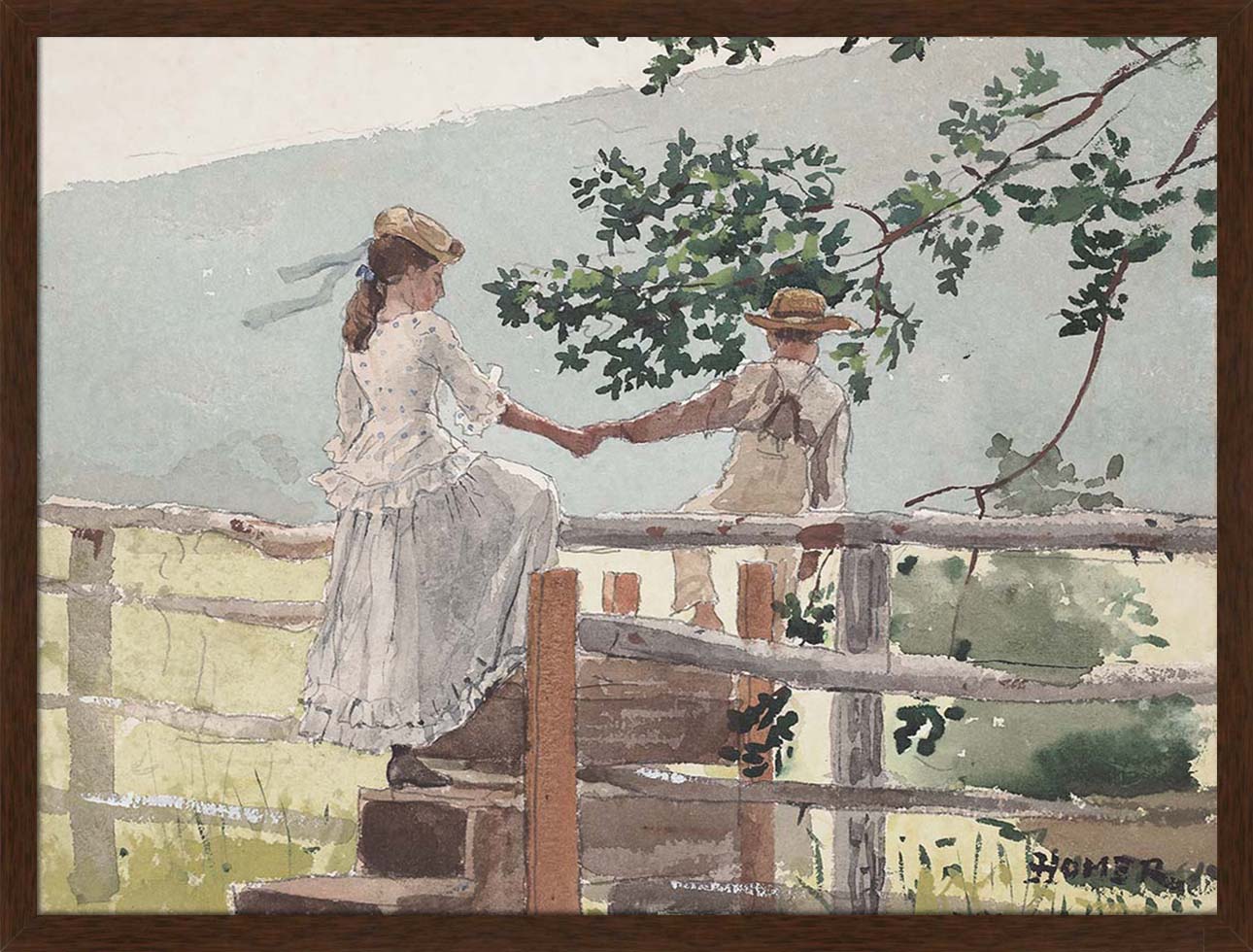 On the Stile | Paper