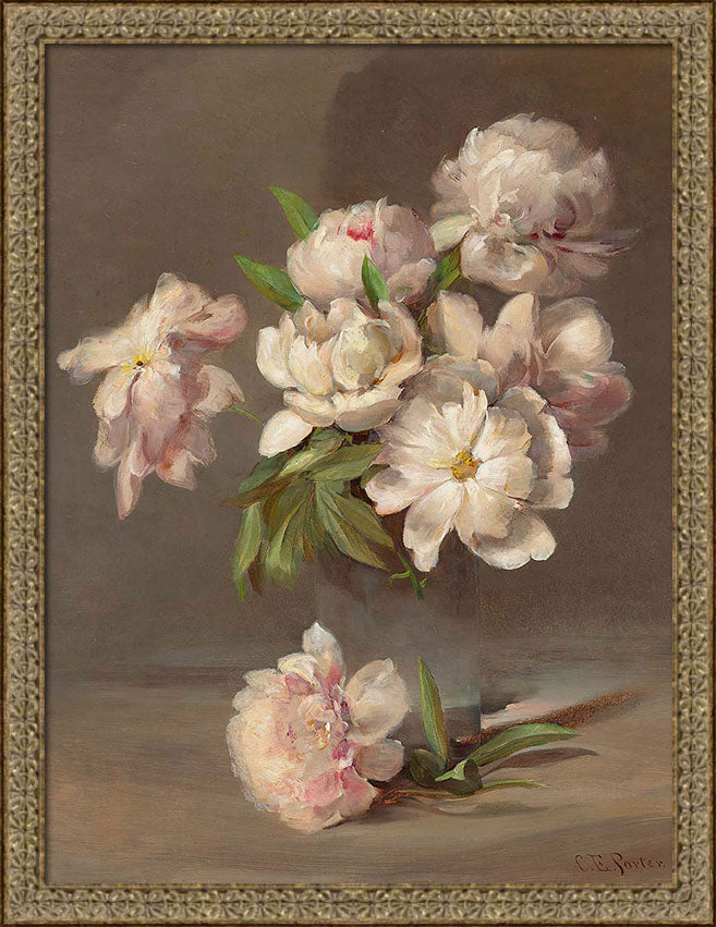 Peonies in a Vase | Paper