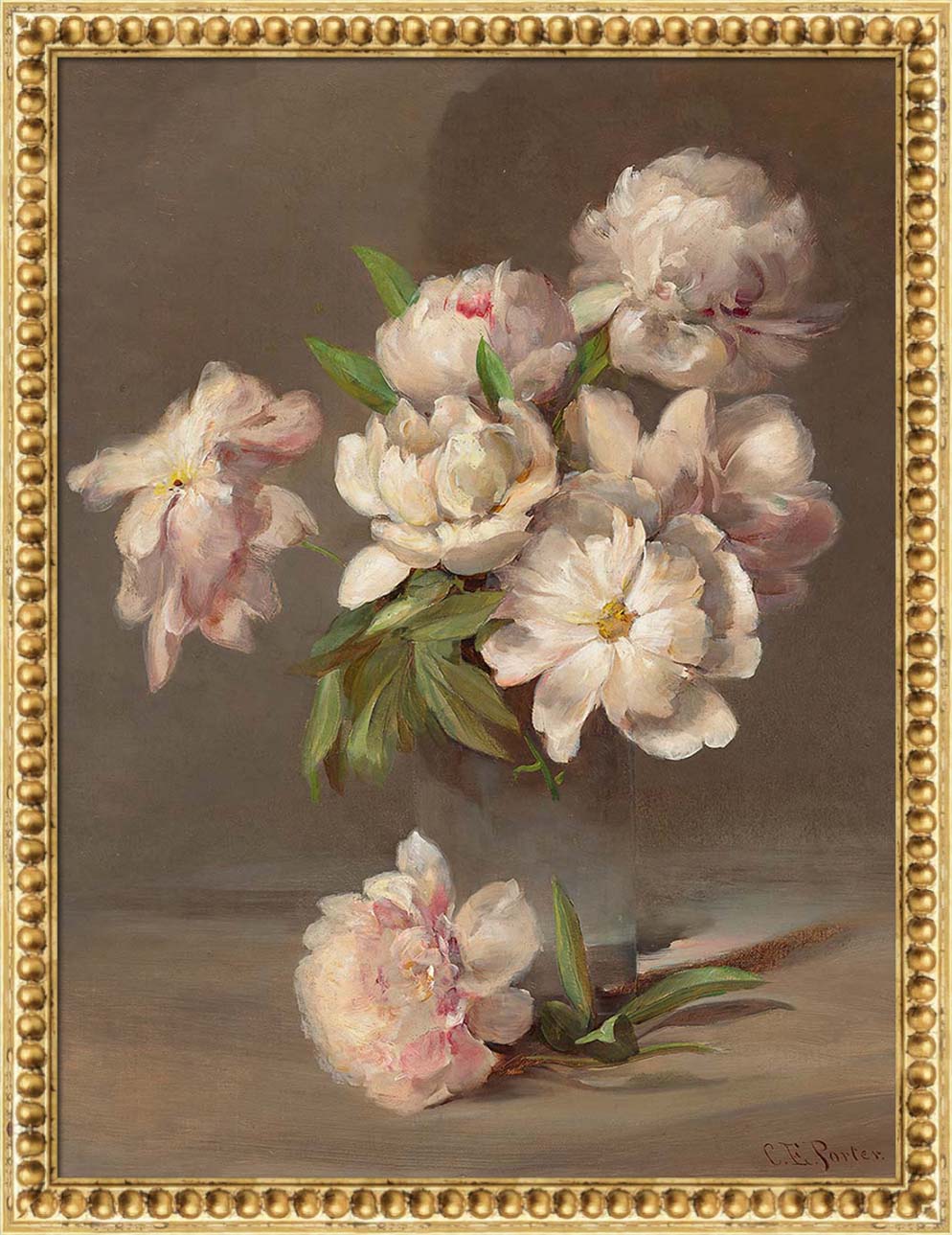 Peonies in a Vase | Paper