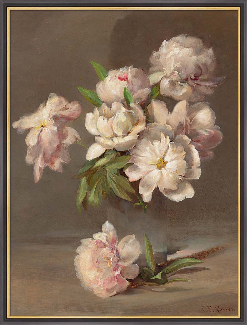 Peonies in a Vase | Paper