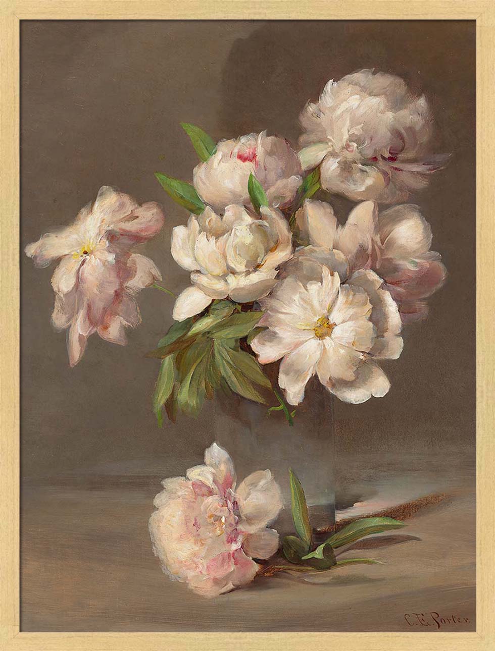 Peonies in a Vase | Paper
