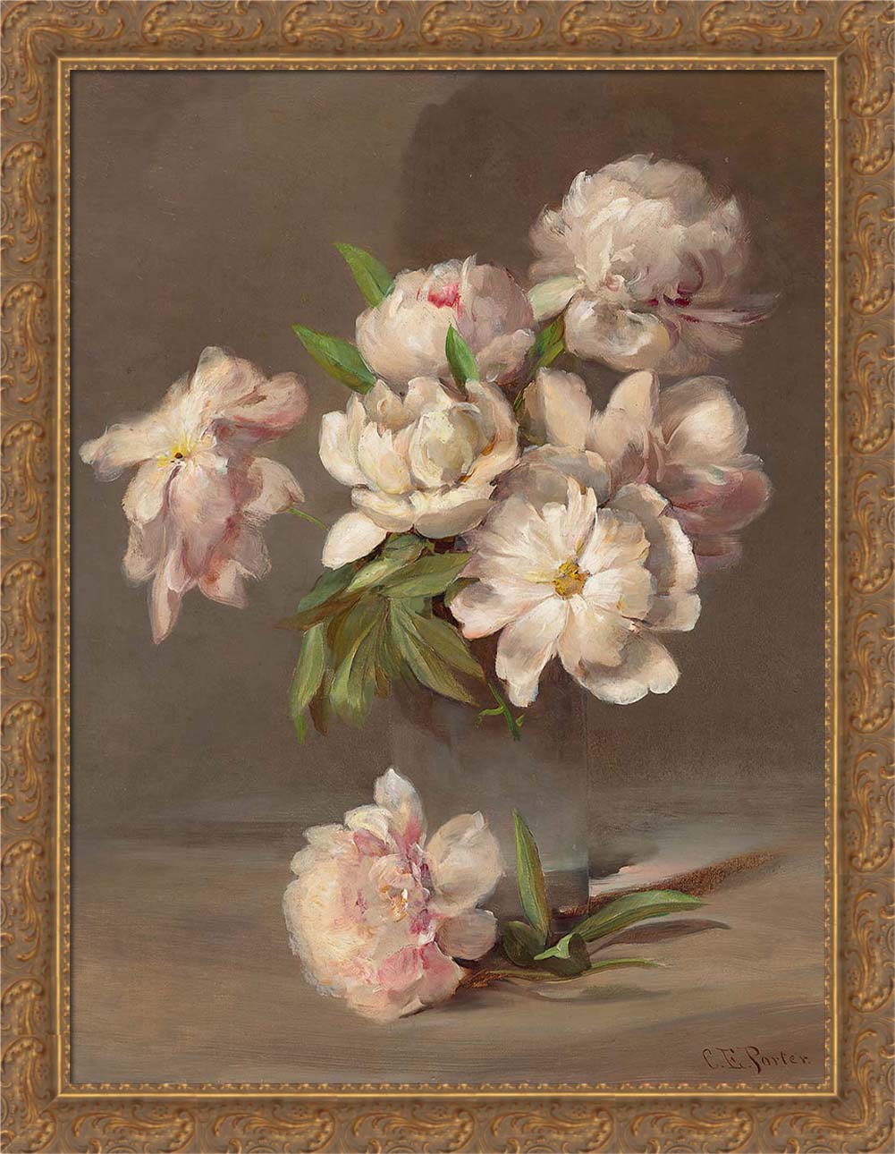Peonies in a Vase | Paper