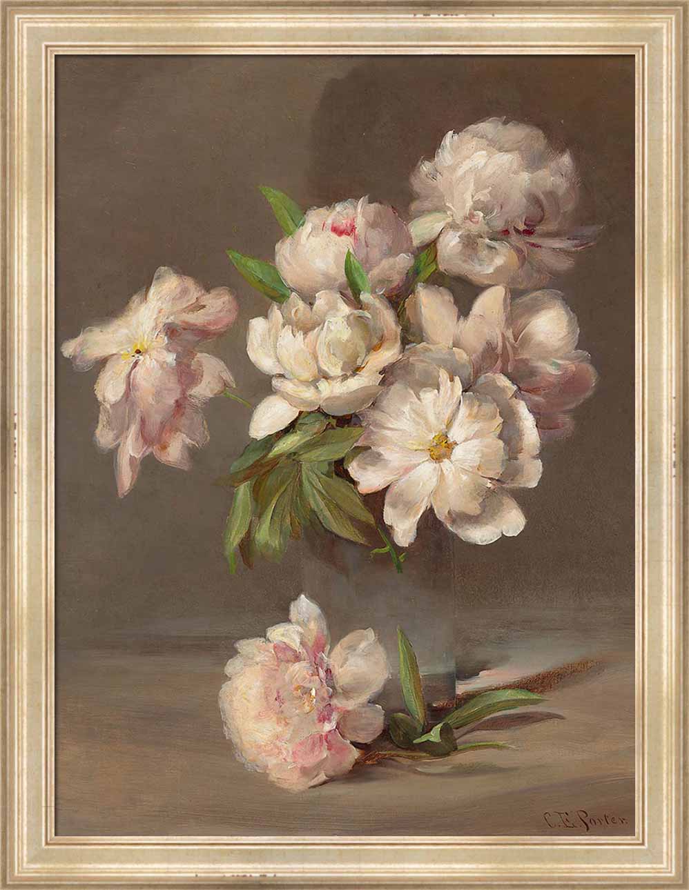 Peonies in a Vase | Paper