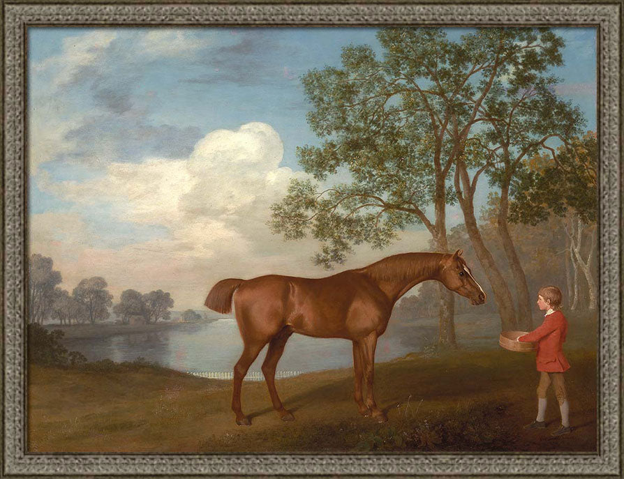 Pumpkin with a Stable Lad | Paper