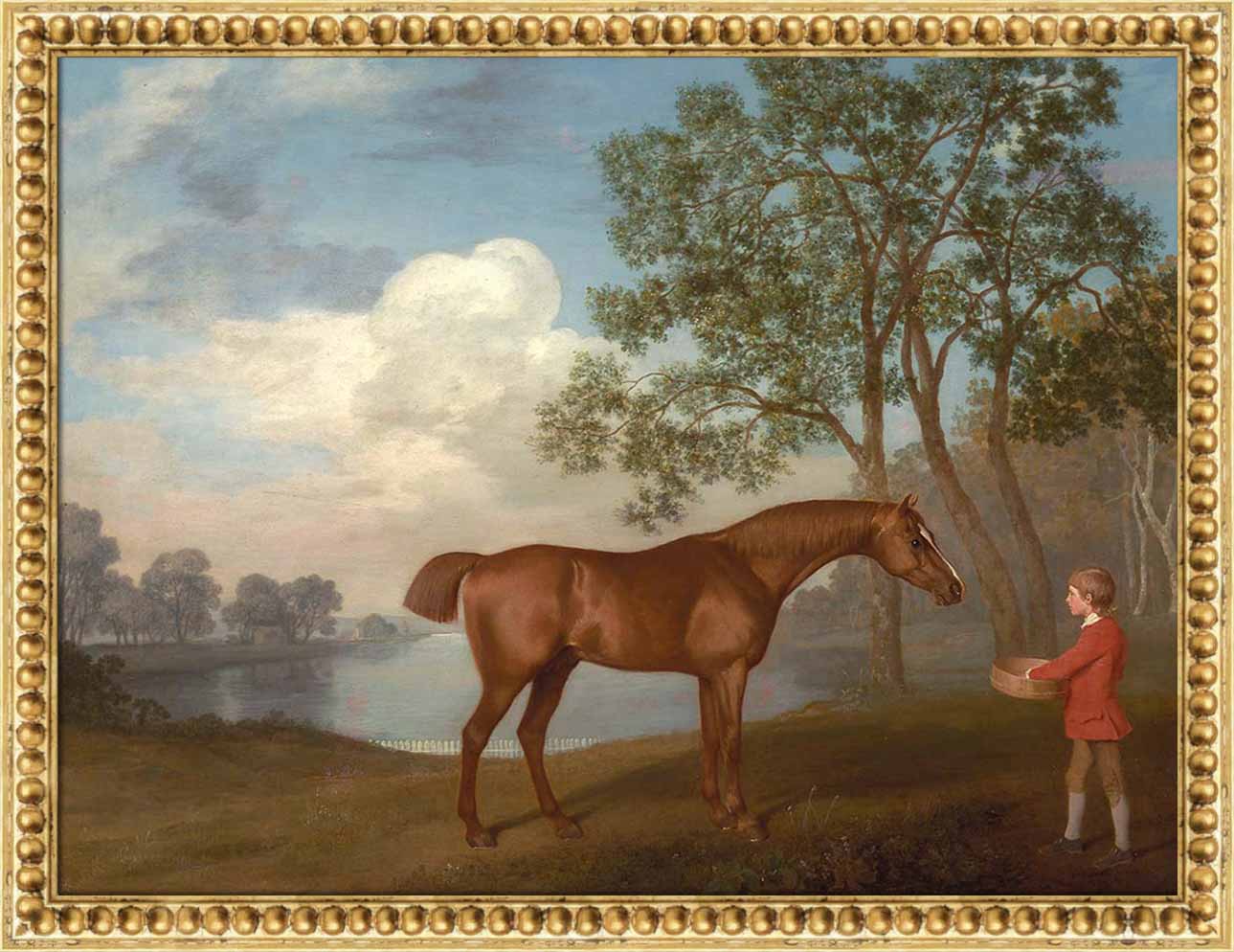 Pumpkin with a Stable Lad | Paper
