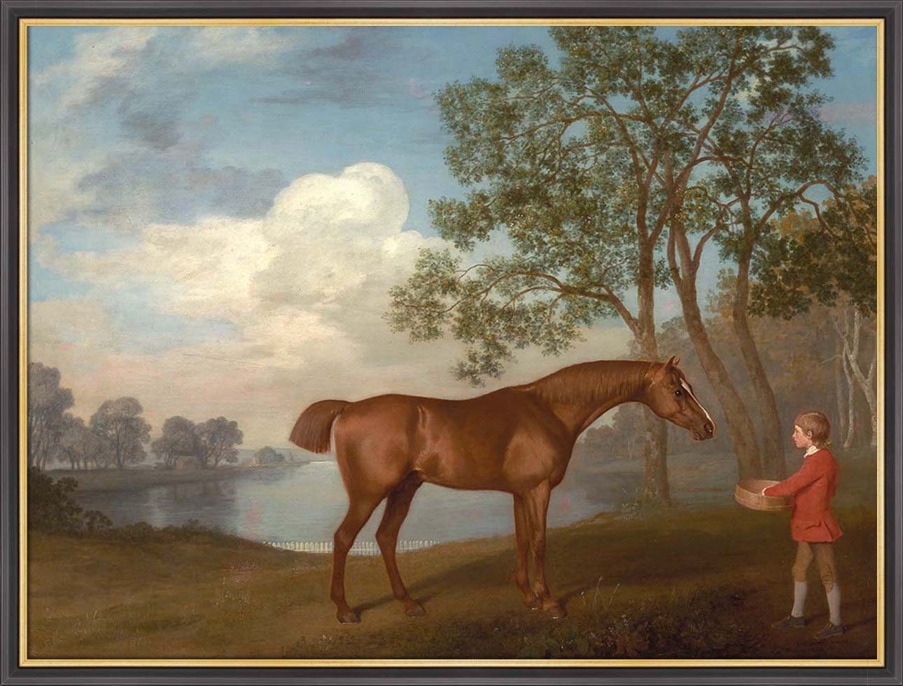 Pumpkin with a Stable Lad | Paper