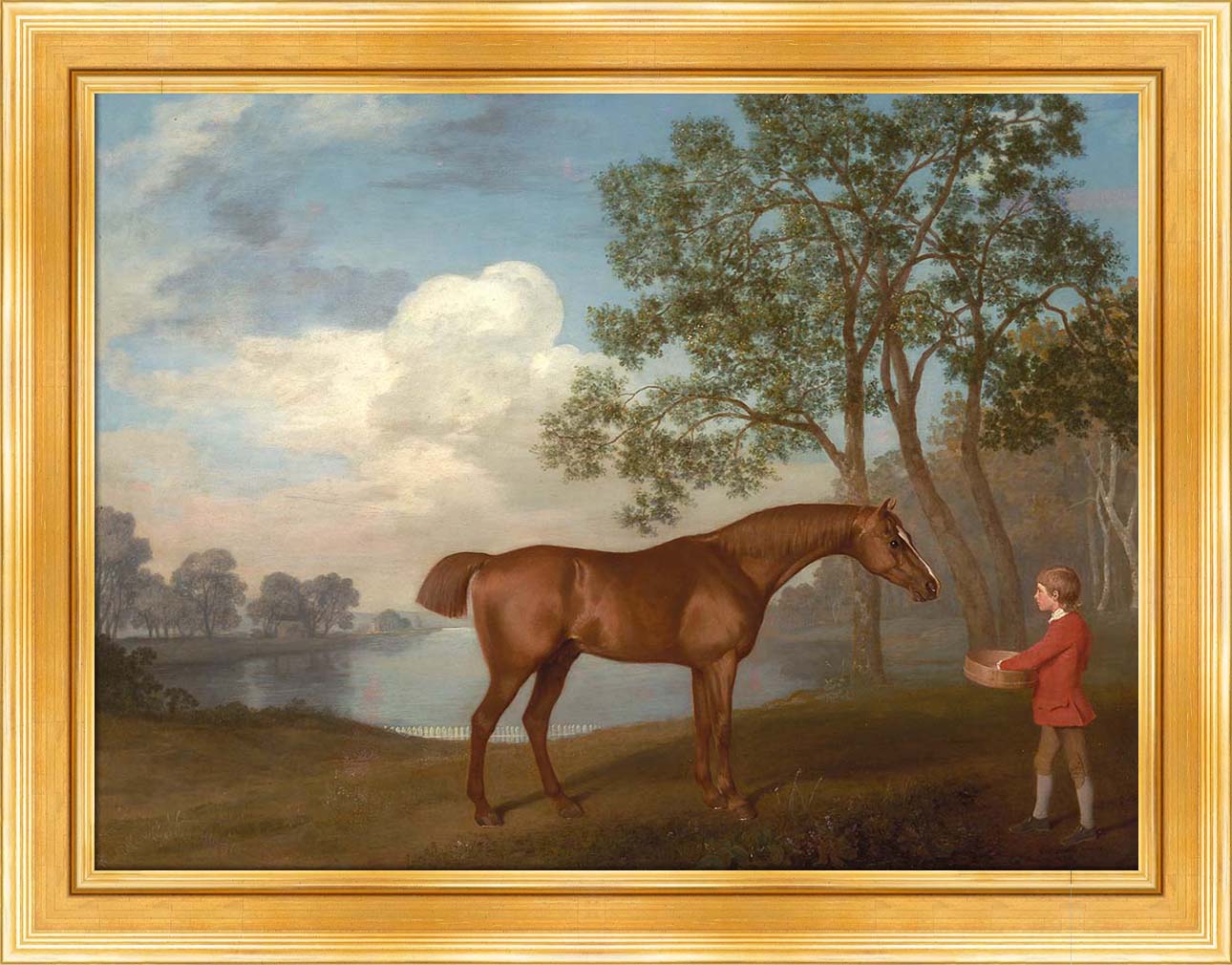 Pumpkin with a Stable Lad | Paper