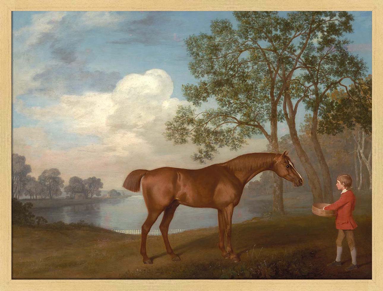 Pumpkin with a Stable Lad | Paper
