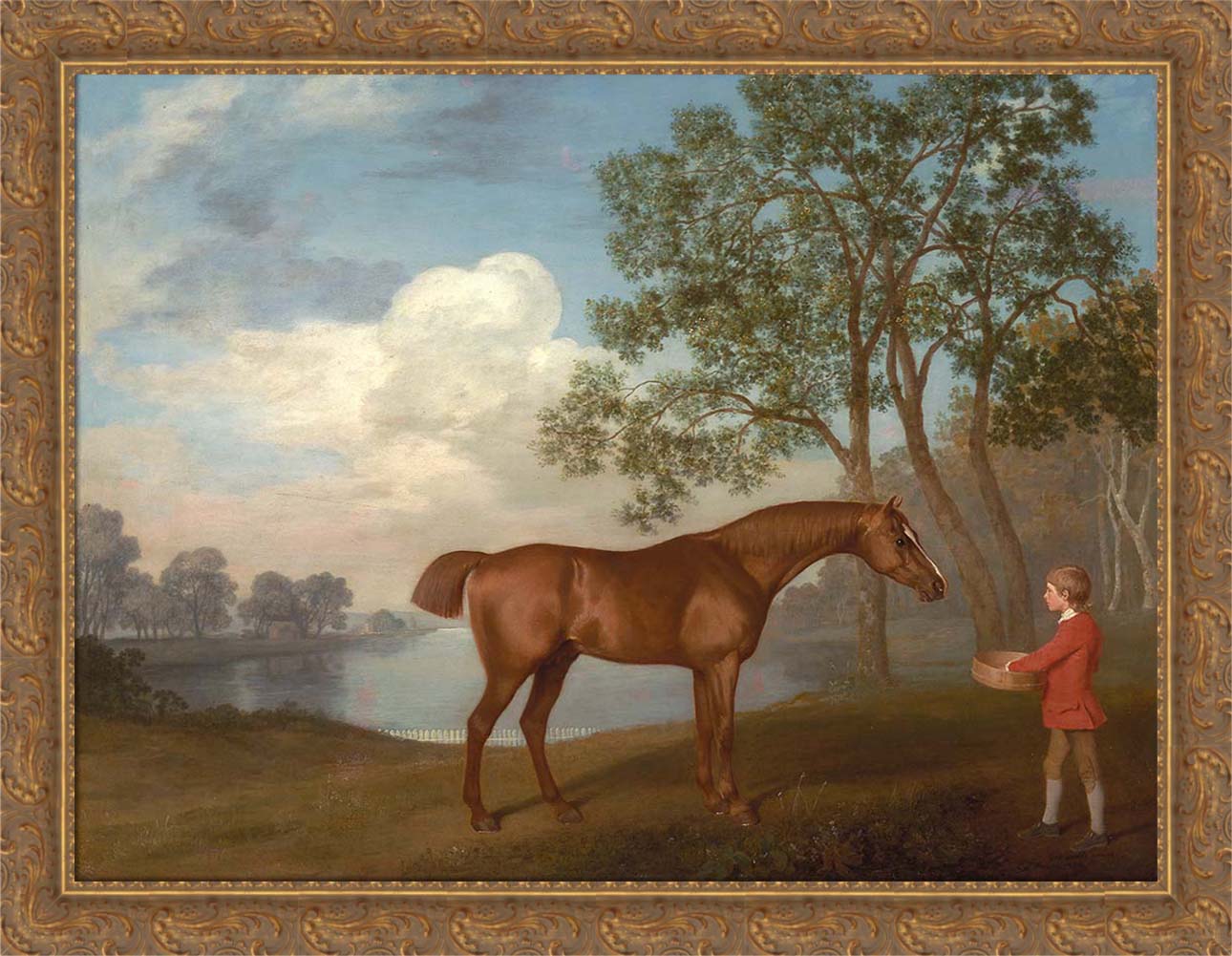 Pumpkin with a Stable Lad | Paper