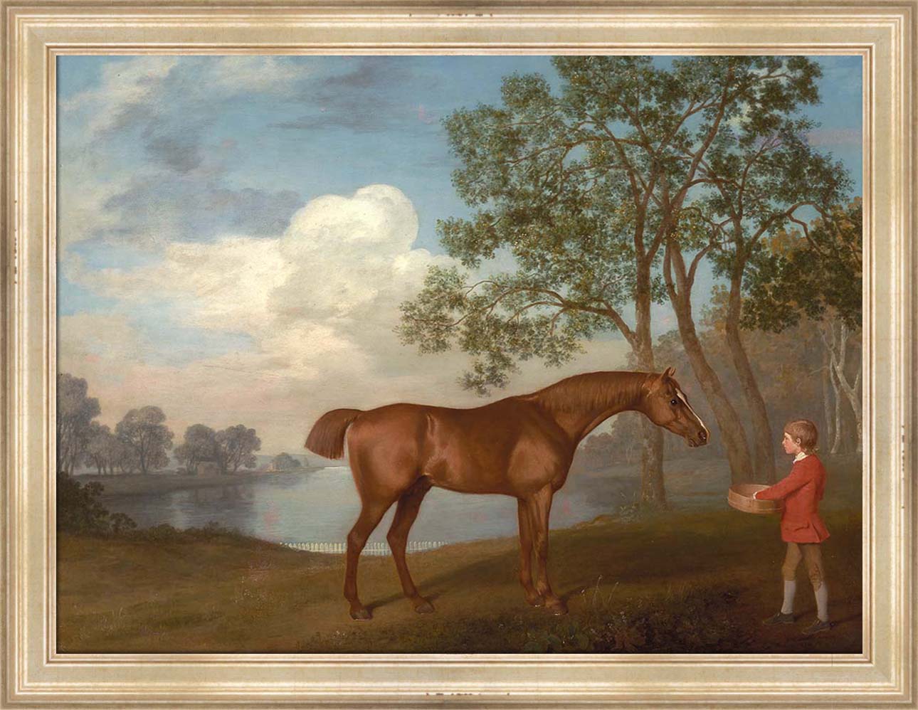 Pumpkin with a Stable Lad | Paper