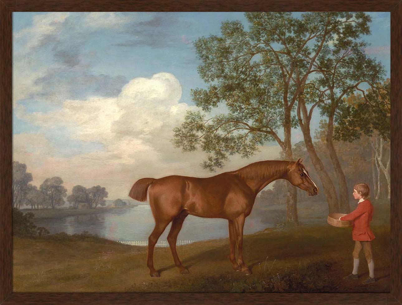 Pumpkin with a Stable Lad | Paper