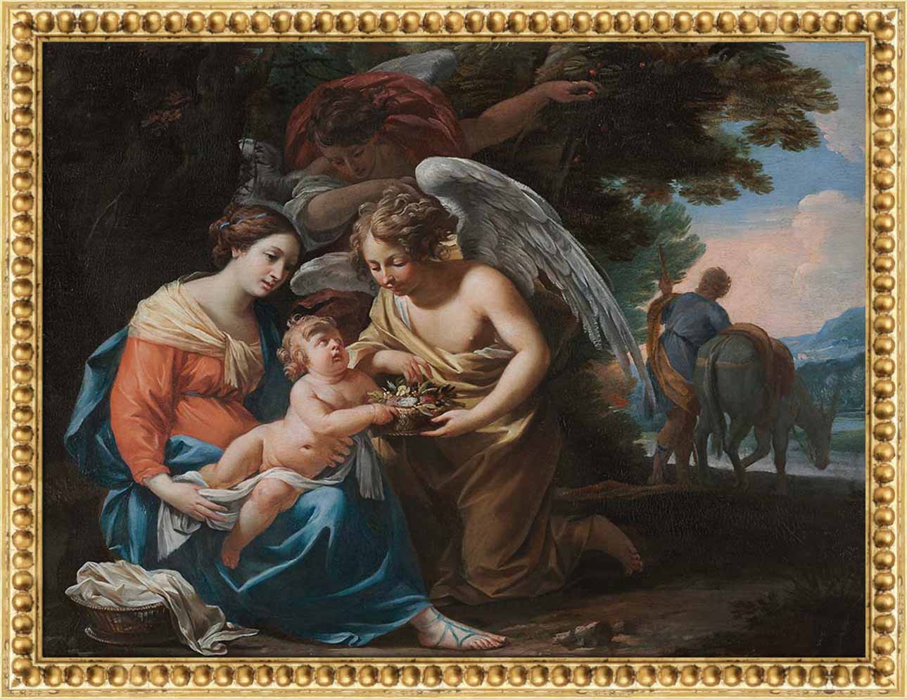 Rest on the Flight into Egypt | Paper