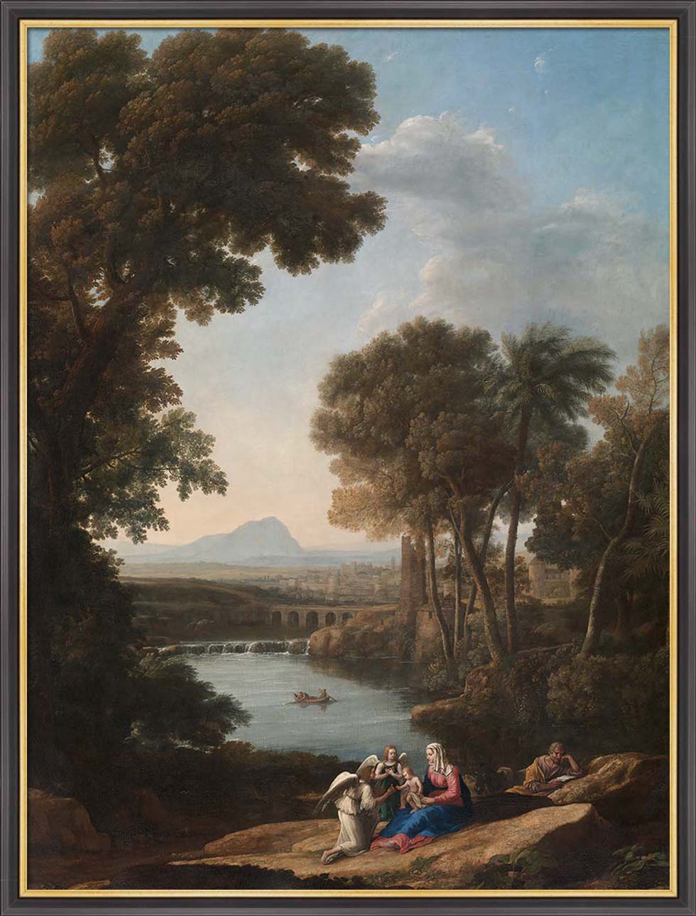 Rest on the Flight into Egypt | Paper
