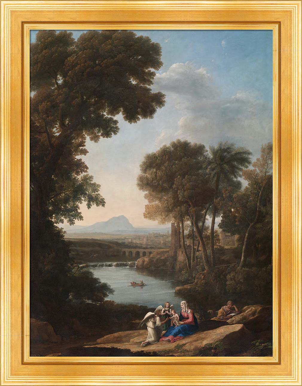 Rest on the Flight into Egypt | Paper