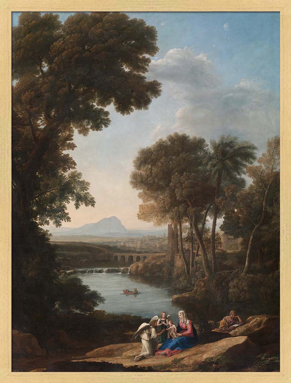 Rest on the Flight into Egypt | Paper