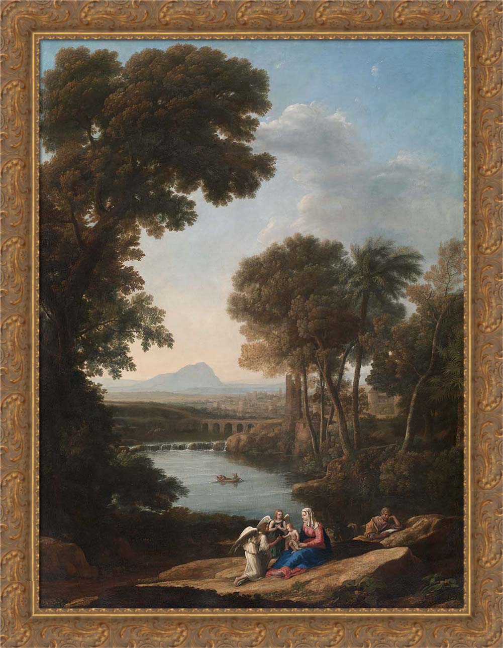 Rest on the Flight into Egypt | Paper