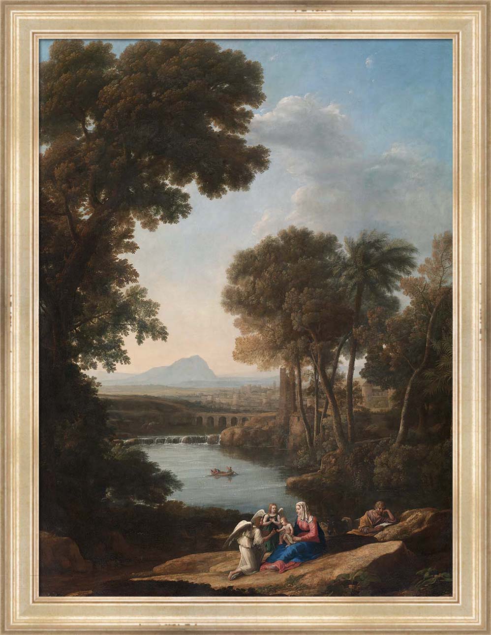 Rest on the Flight into Egypt | Paper