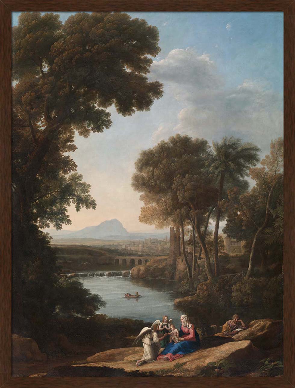 Rest on the Flight into Egypt | Paper