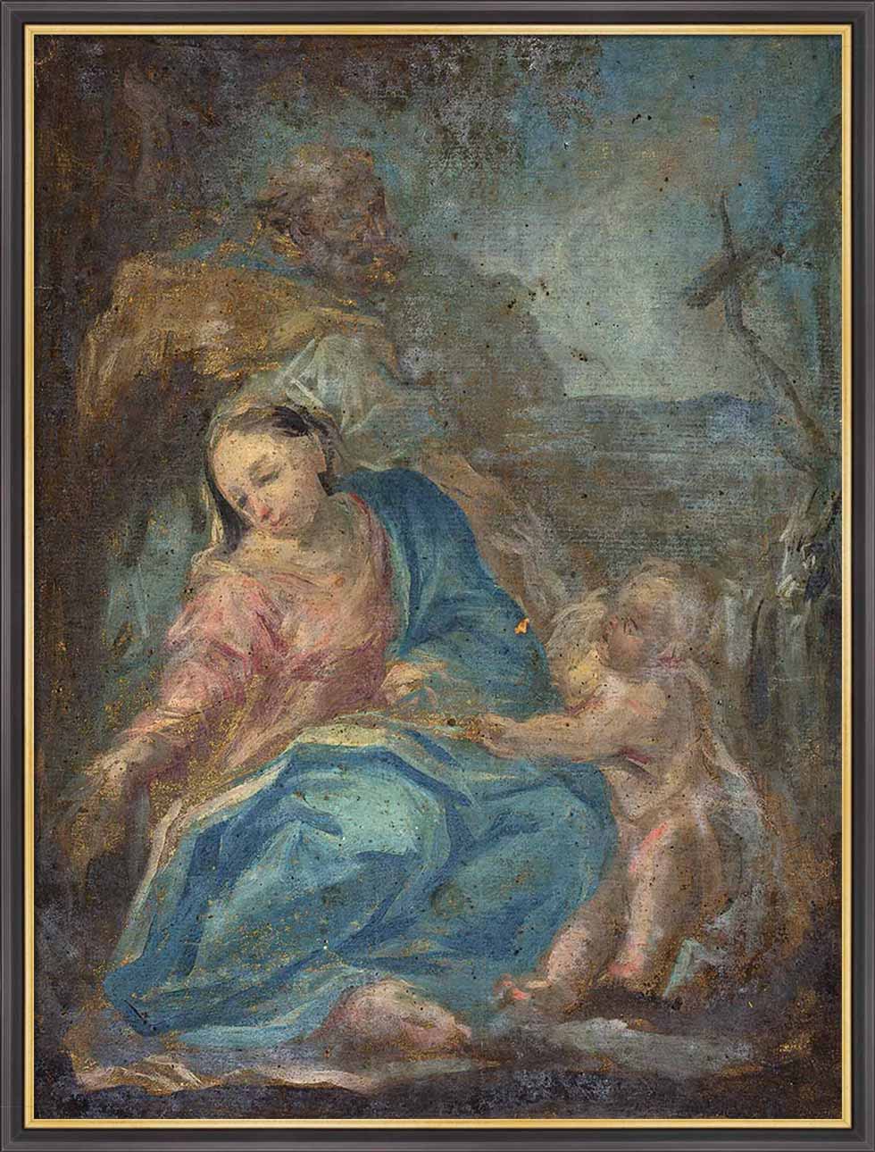 Rest on the Flight into Egypt | Paper