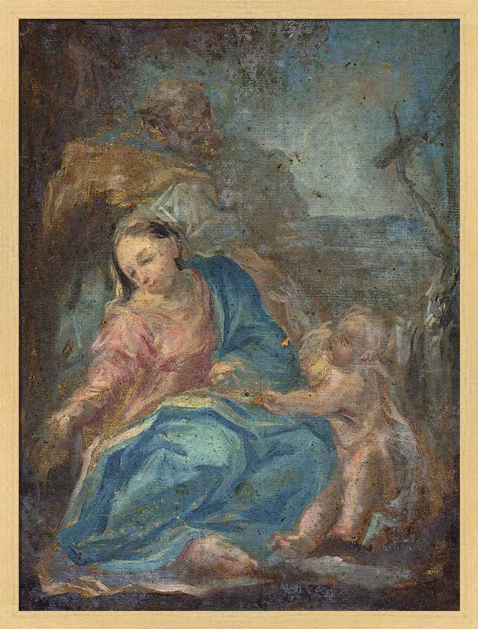 Rest on the Flight into Egypt | Paper