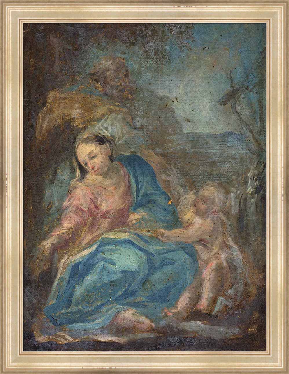 Rest on the Flight into Egypt | Paper